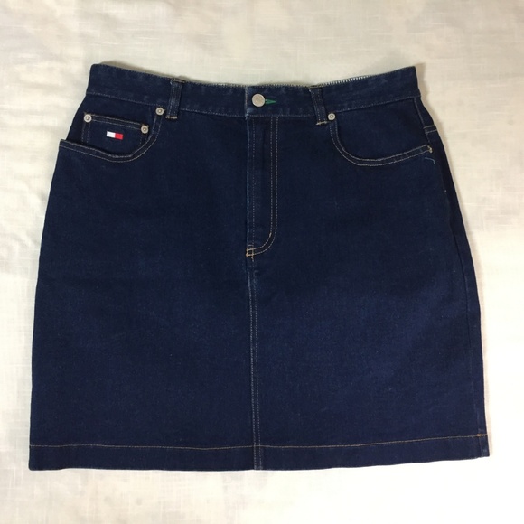 Vintage Tommy Hilfiger Denim Skirt - Picture 1 of 7